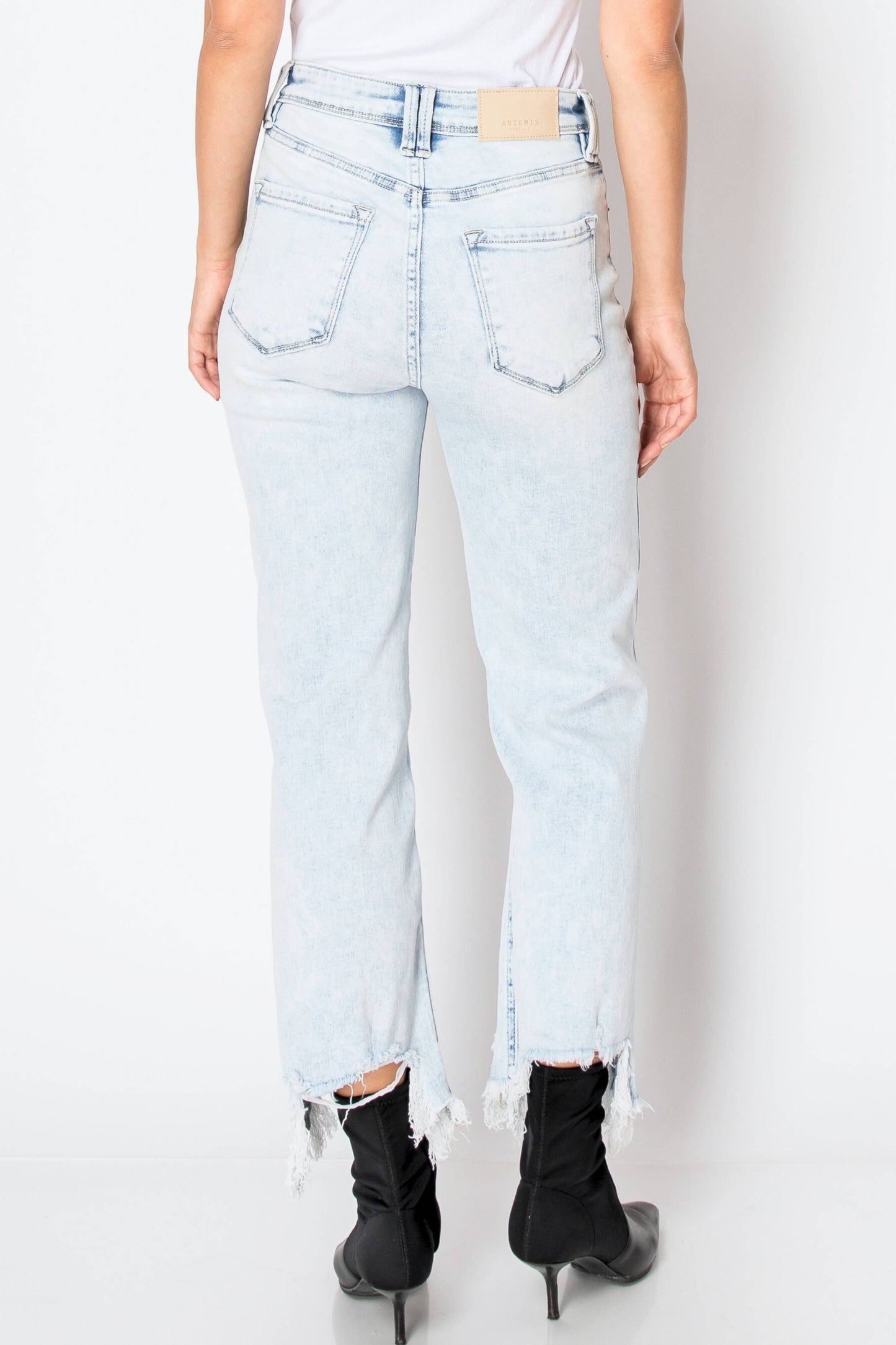 TUMMY CONTROL HIGH RISE MODERN WIDE JEANS