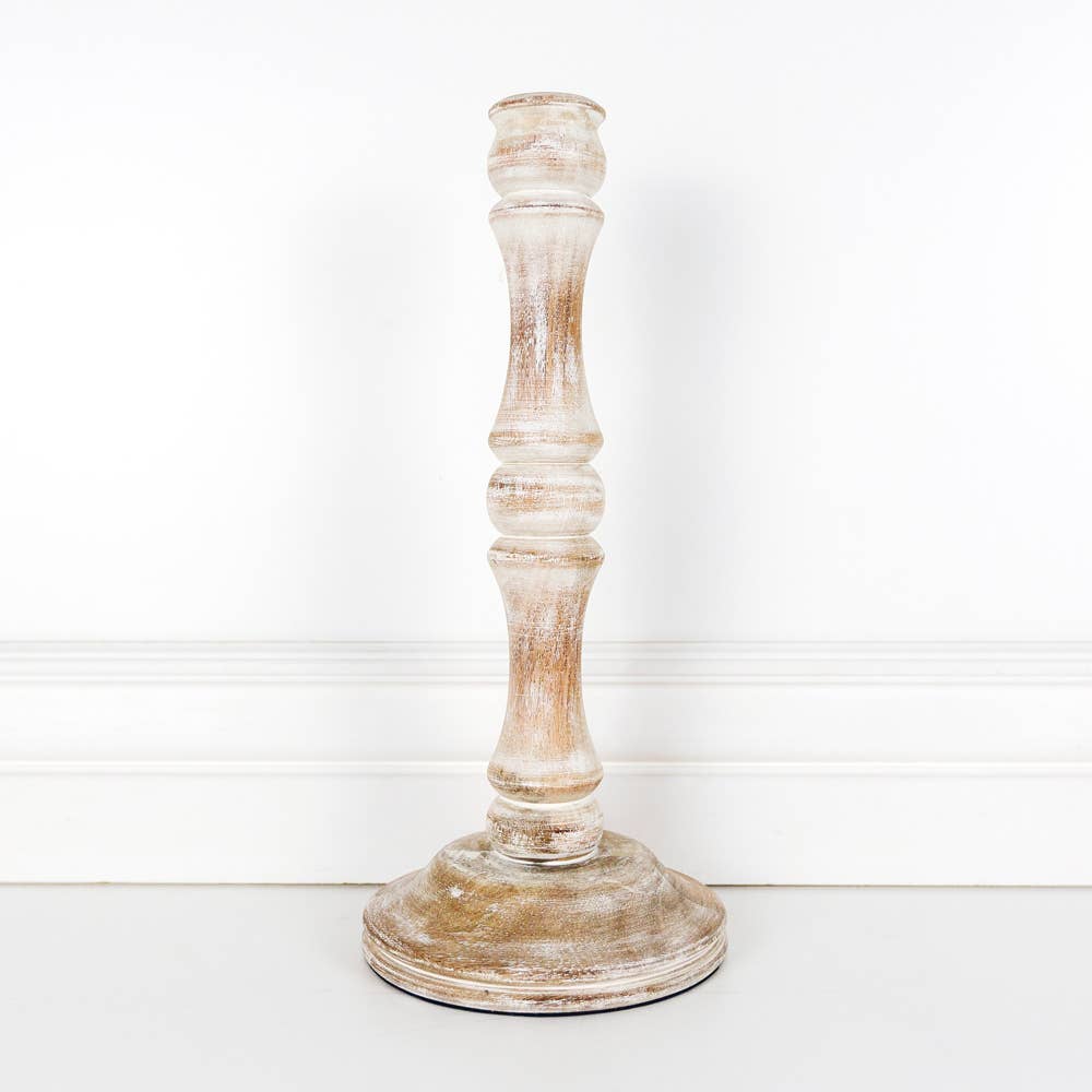 Mango Wood Candle Holder