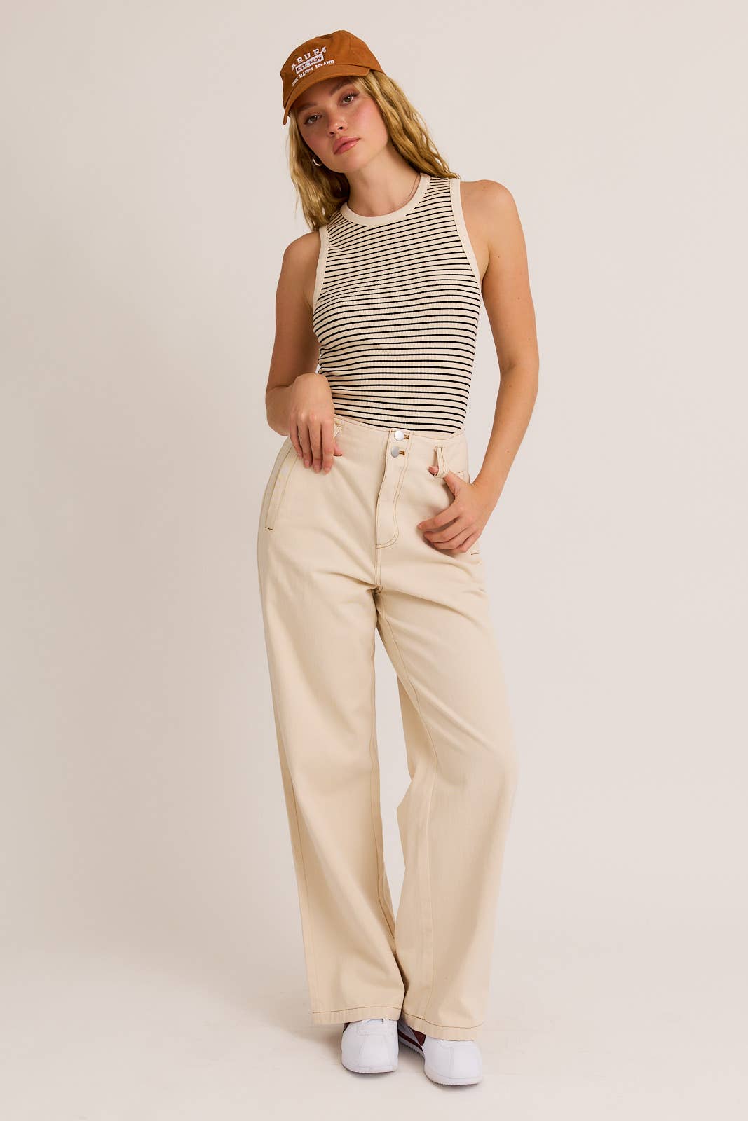 Sunday Striped Bodysuit