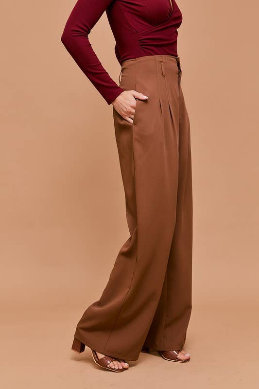 Katarina High Waist Wide Leg Pants