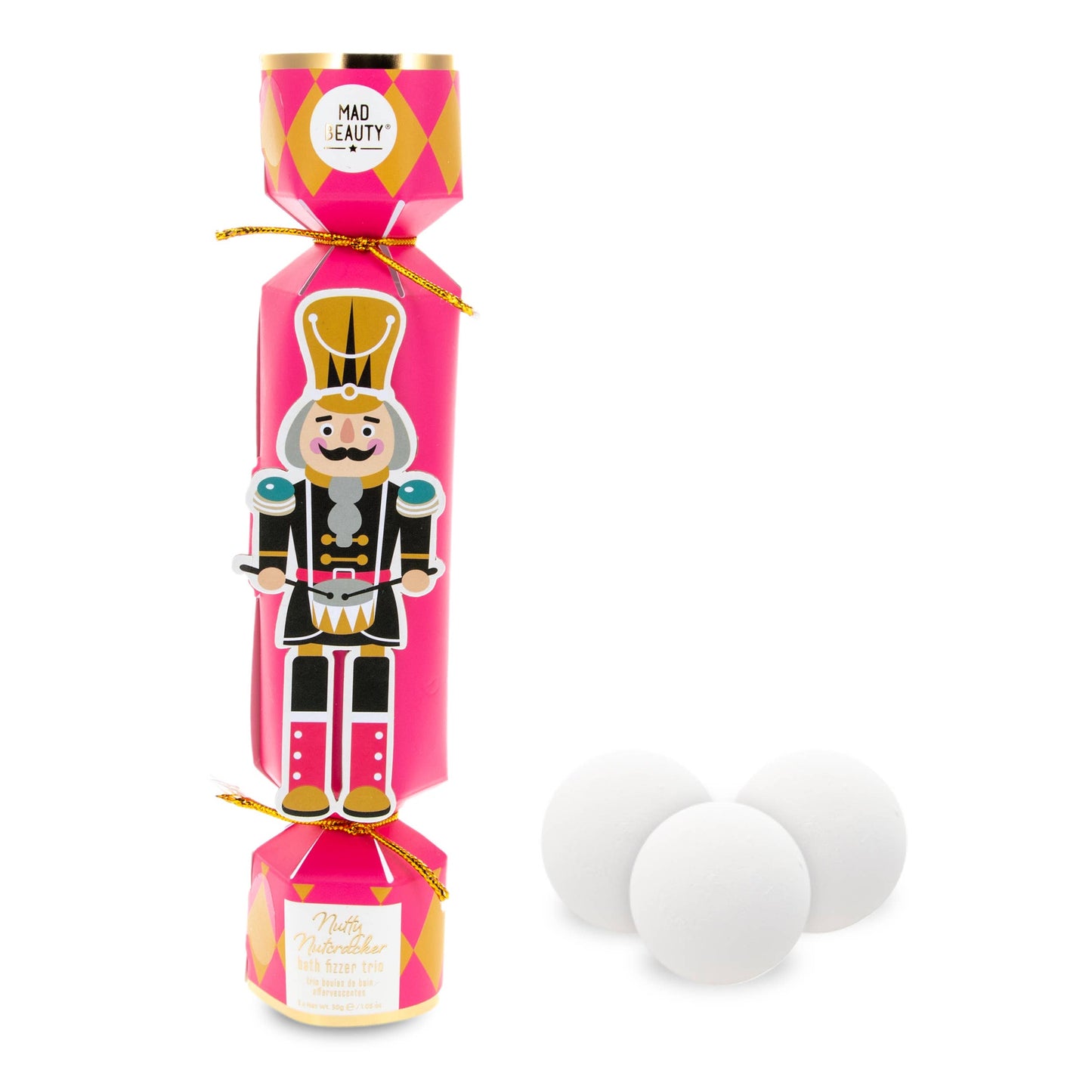 Nutty Nutcracker Bath Fizzers Trio