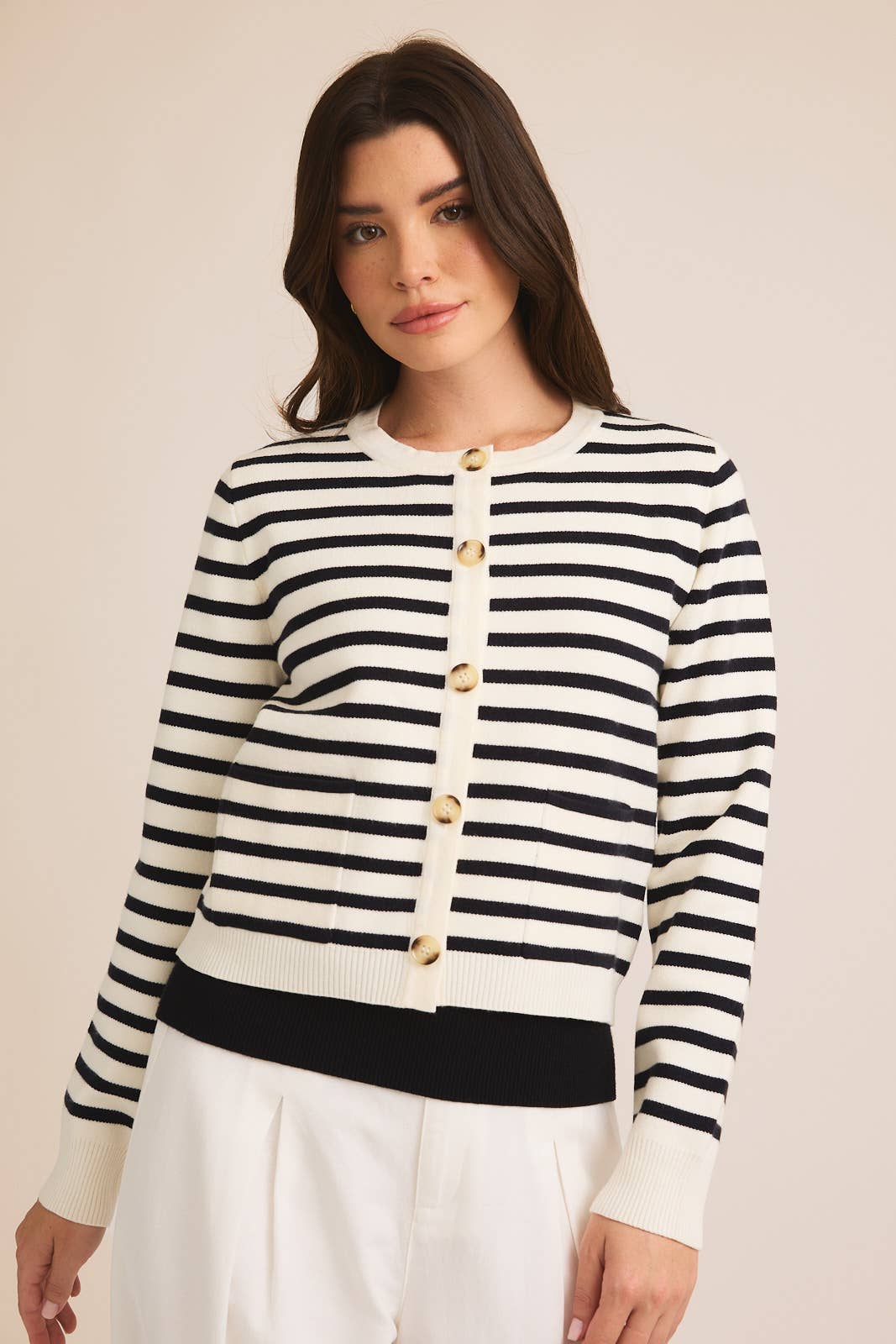 Cassie Striped Cardigan