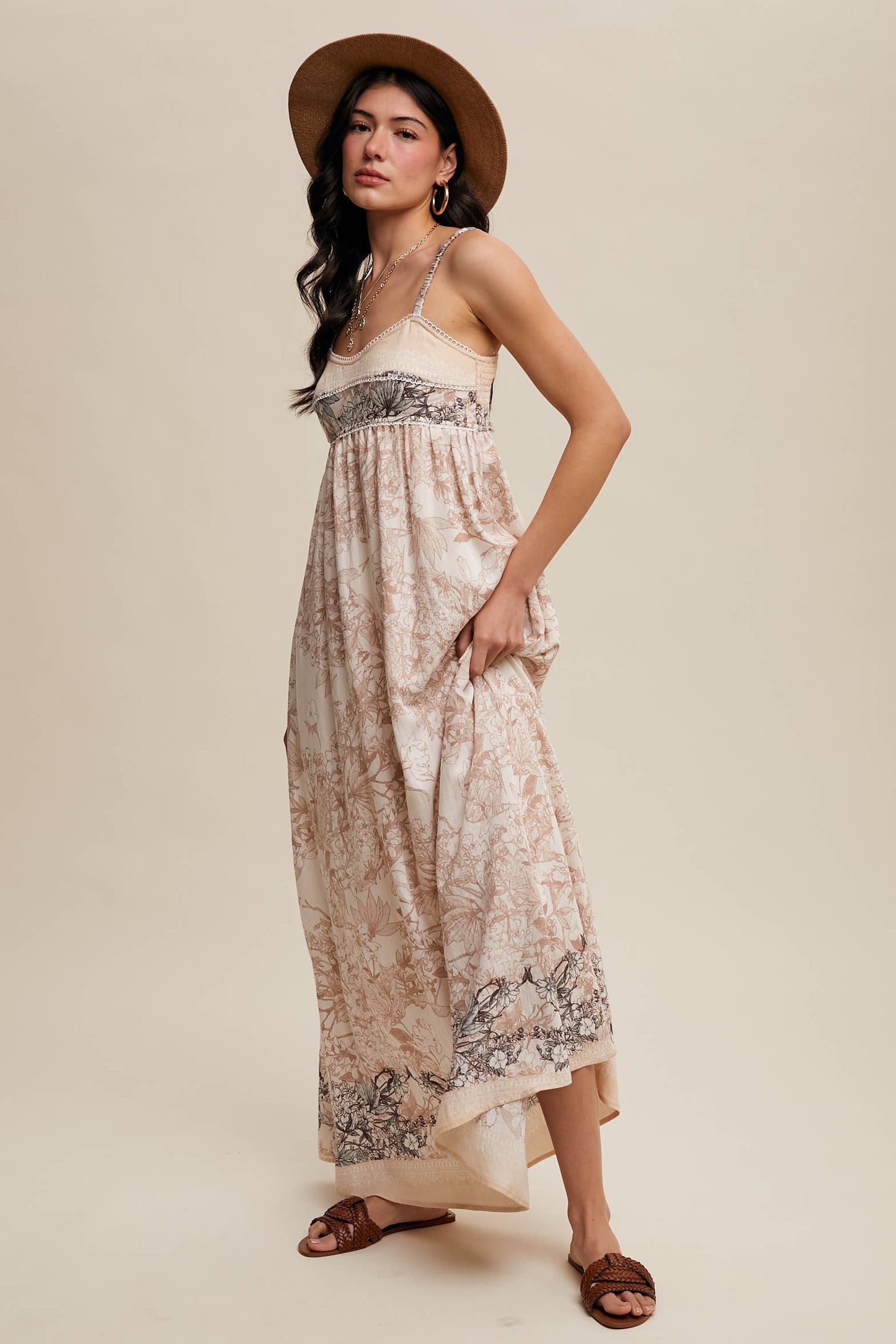 Ethereal Floral Maxi Dress