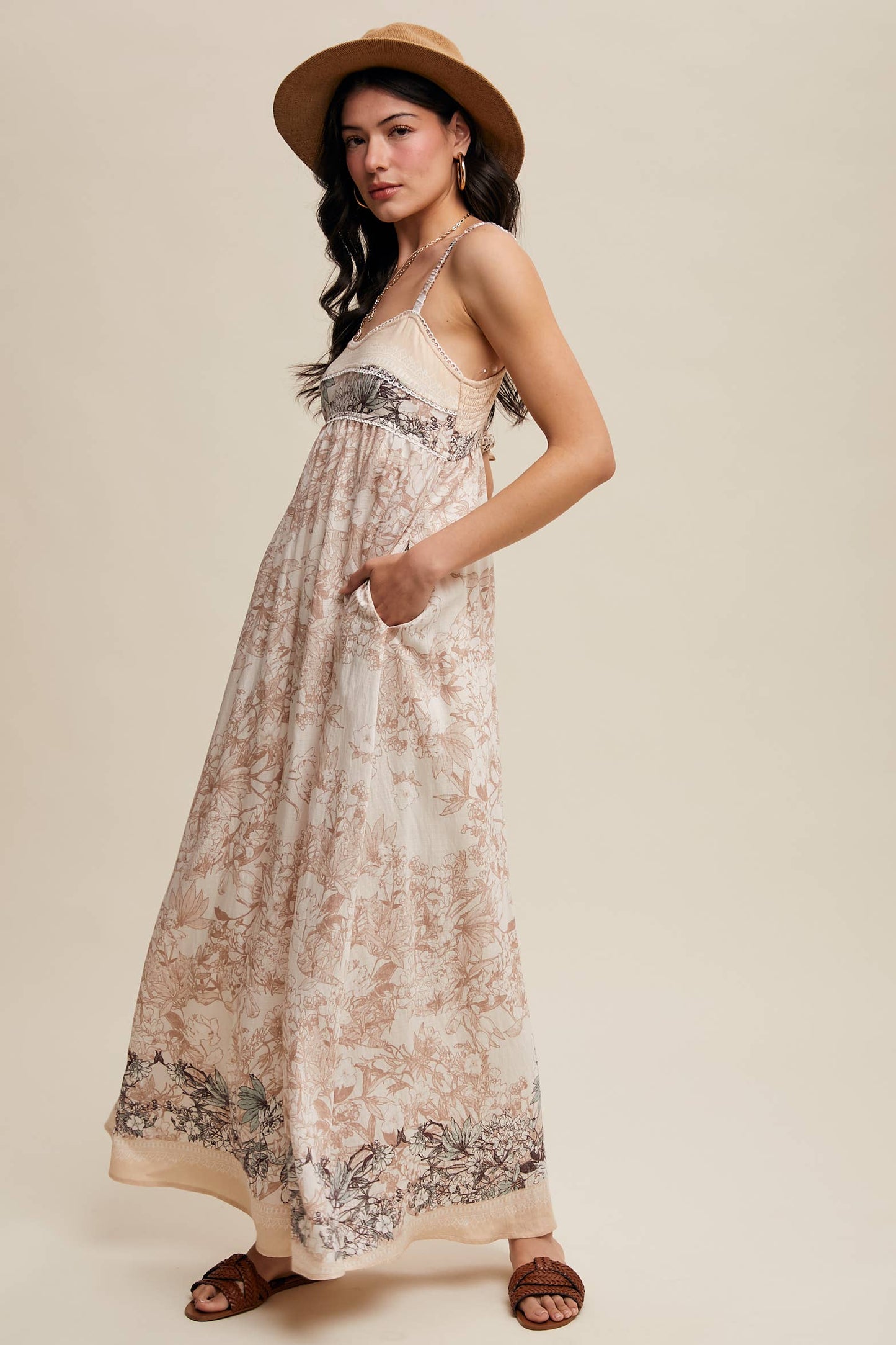 Ethereal Floral Maxi Dress