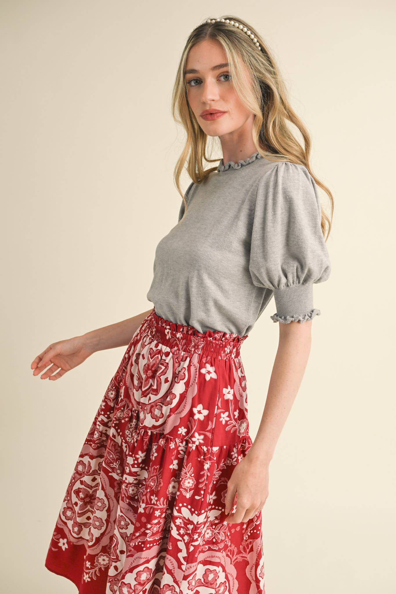 Charlie Puff Sleeve Sweater