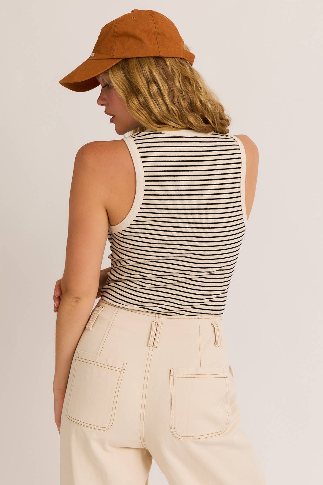 Sunday Striped Bodysuit