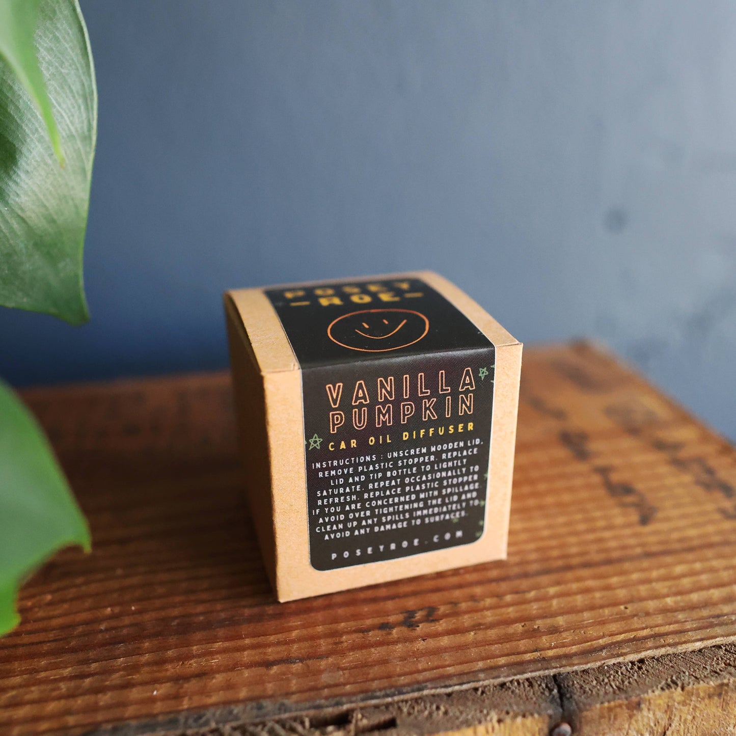 Vanilla Pumpkin Scented Oil Car Diffuser