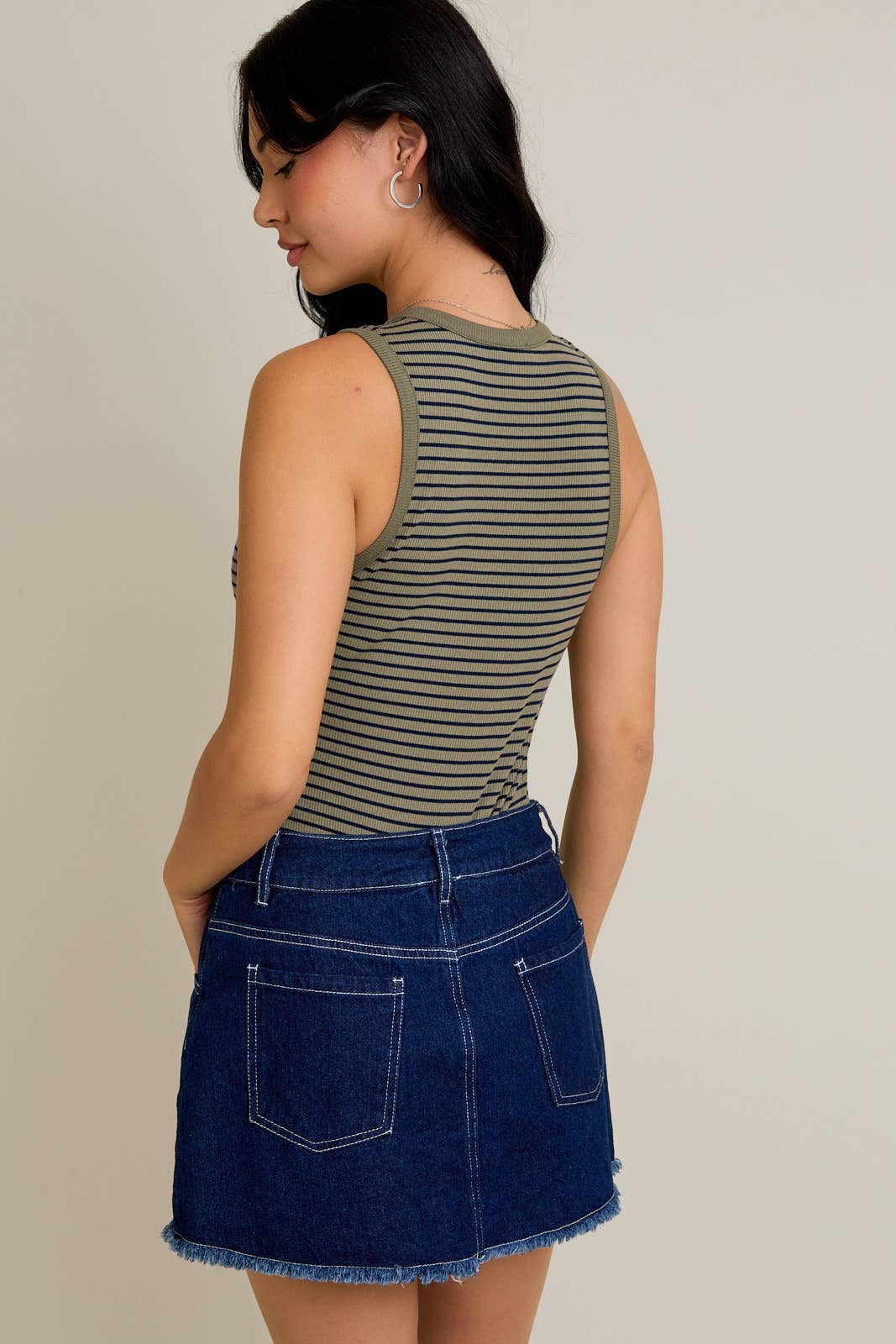 Sunday Striped Bodysuit