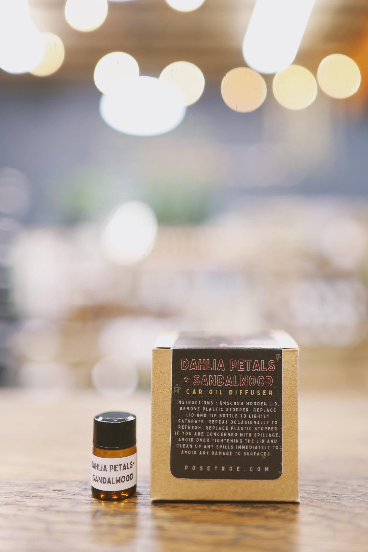 Salted Coconut Scented Oil Car Diffuser