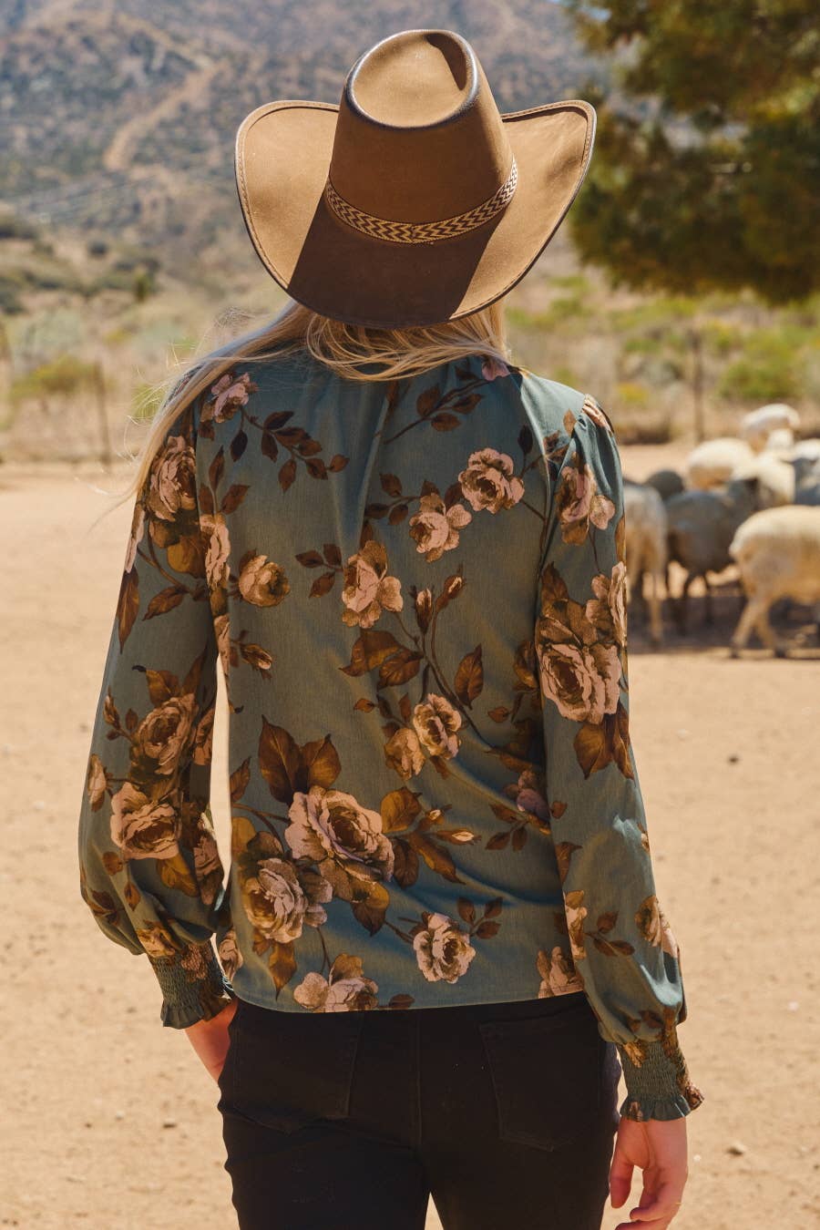 Kara Floral Printed Blouse