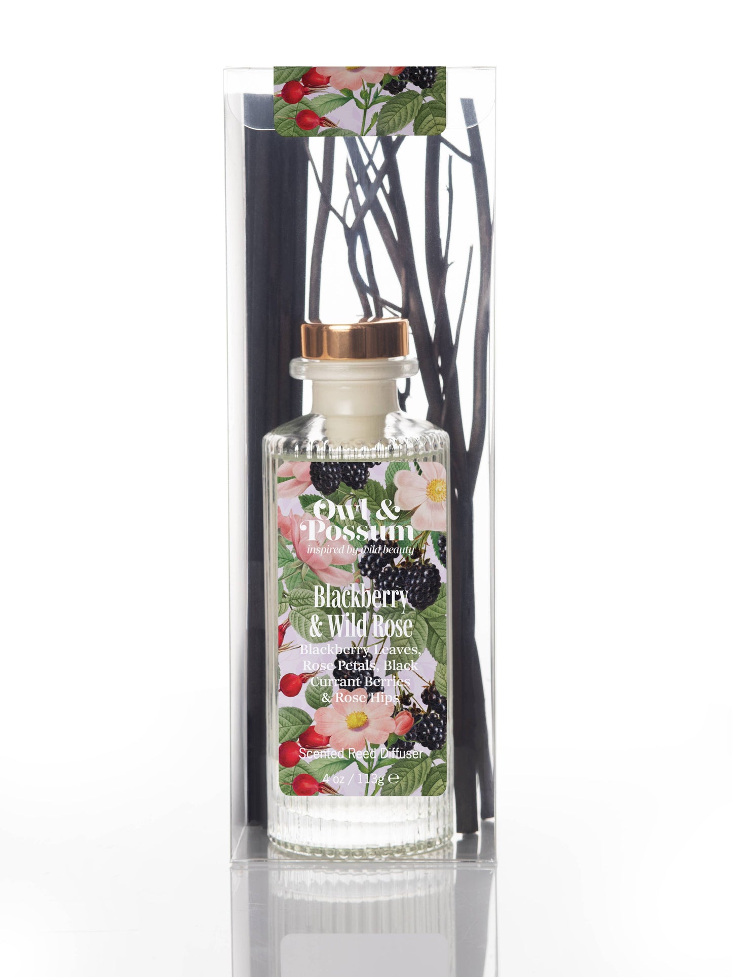 BLACKBERRY & WILD ROSE Reed Diffuser