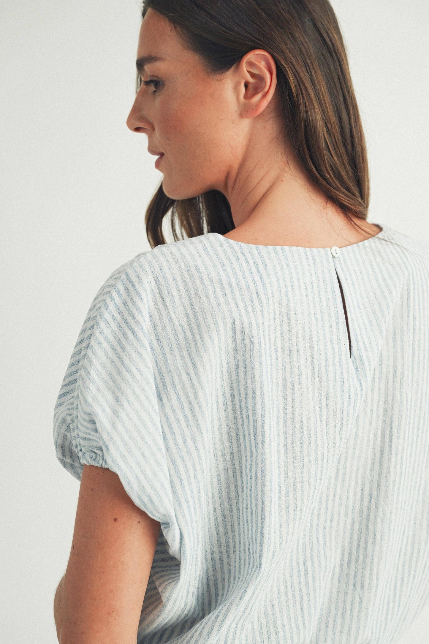 Santorini Double Tie Top