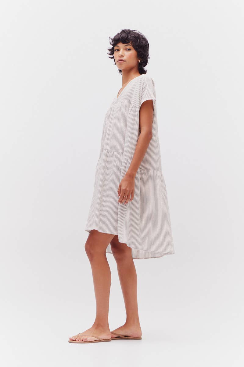 Cotton Striped Dress - NYC