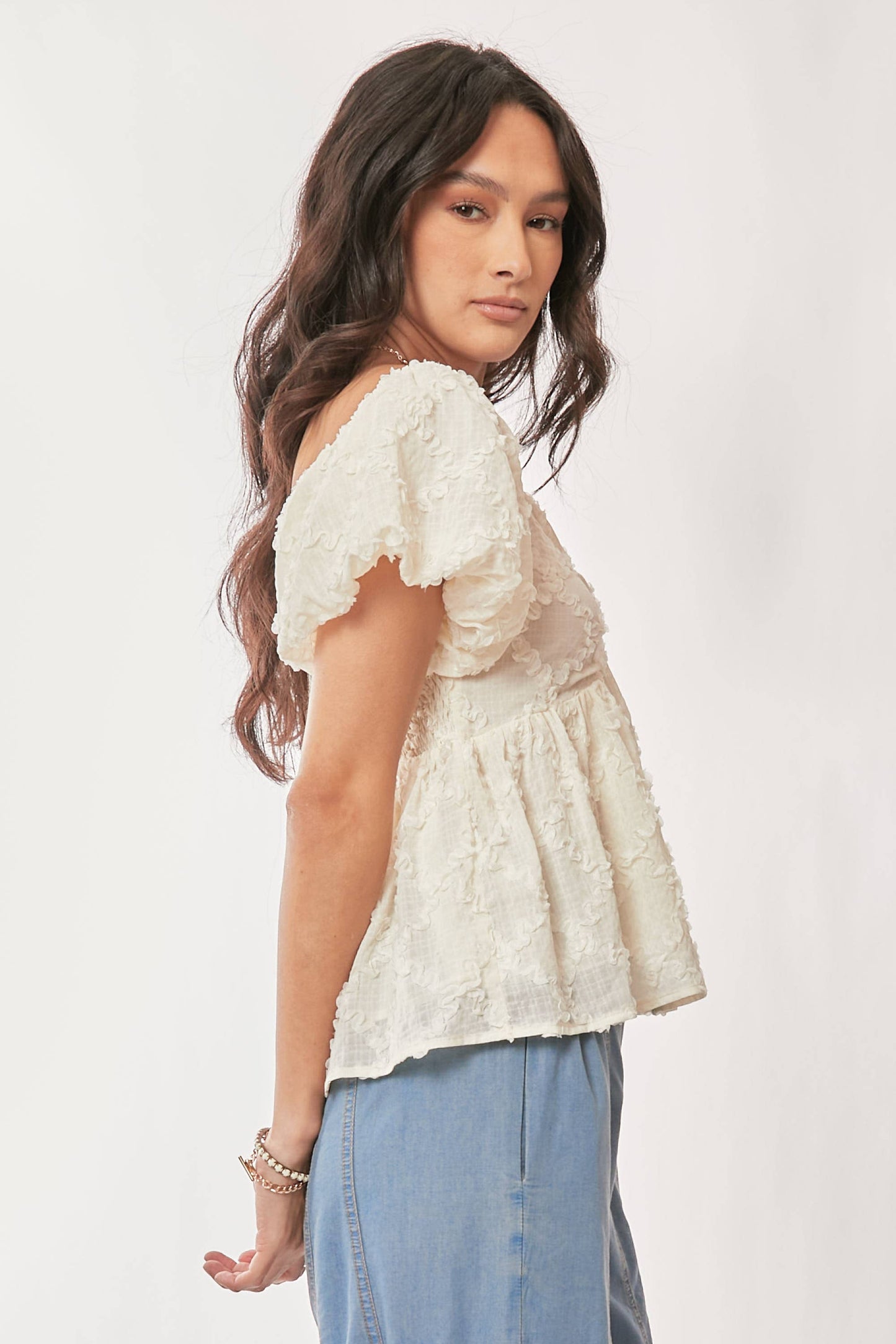 Denim Palazzo Pants