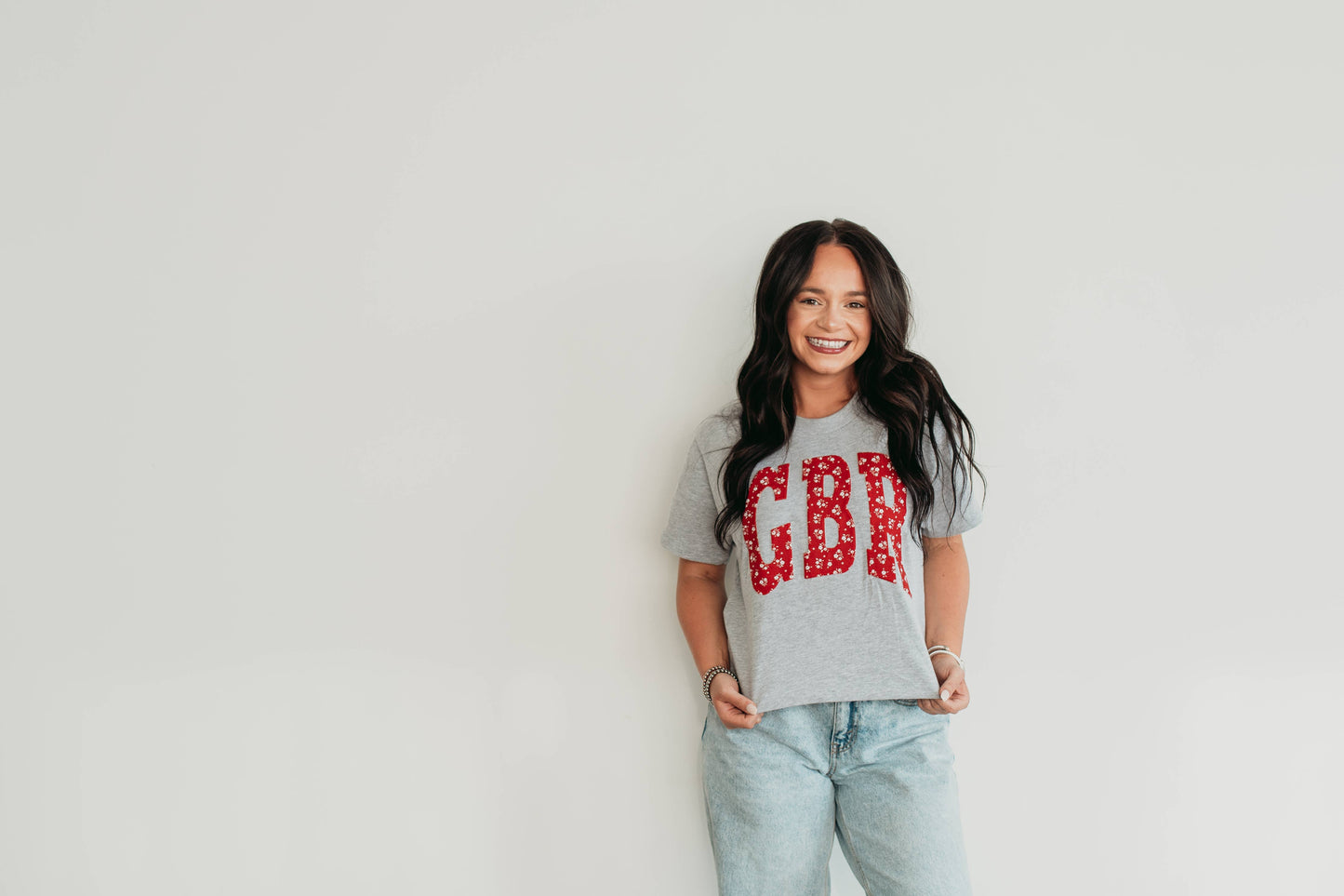 Nebraska GBR Floral Crop Tee