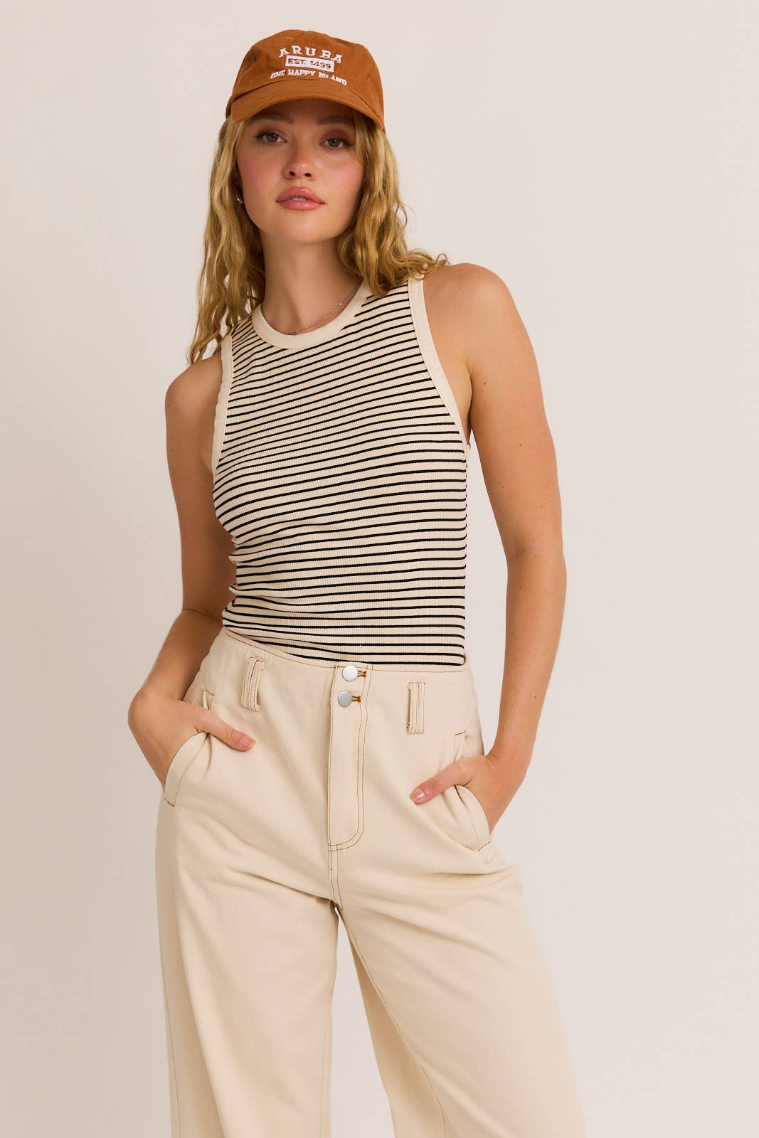 Sunday Striped Bodysuit