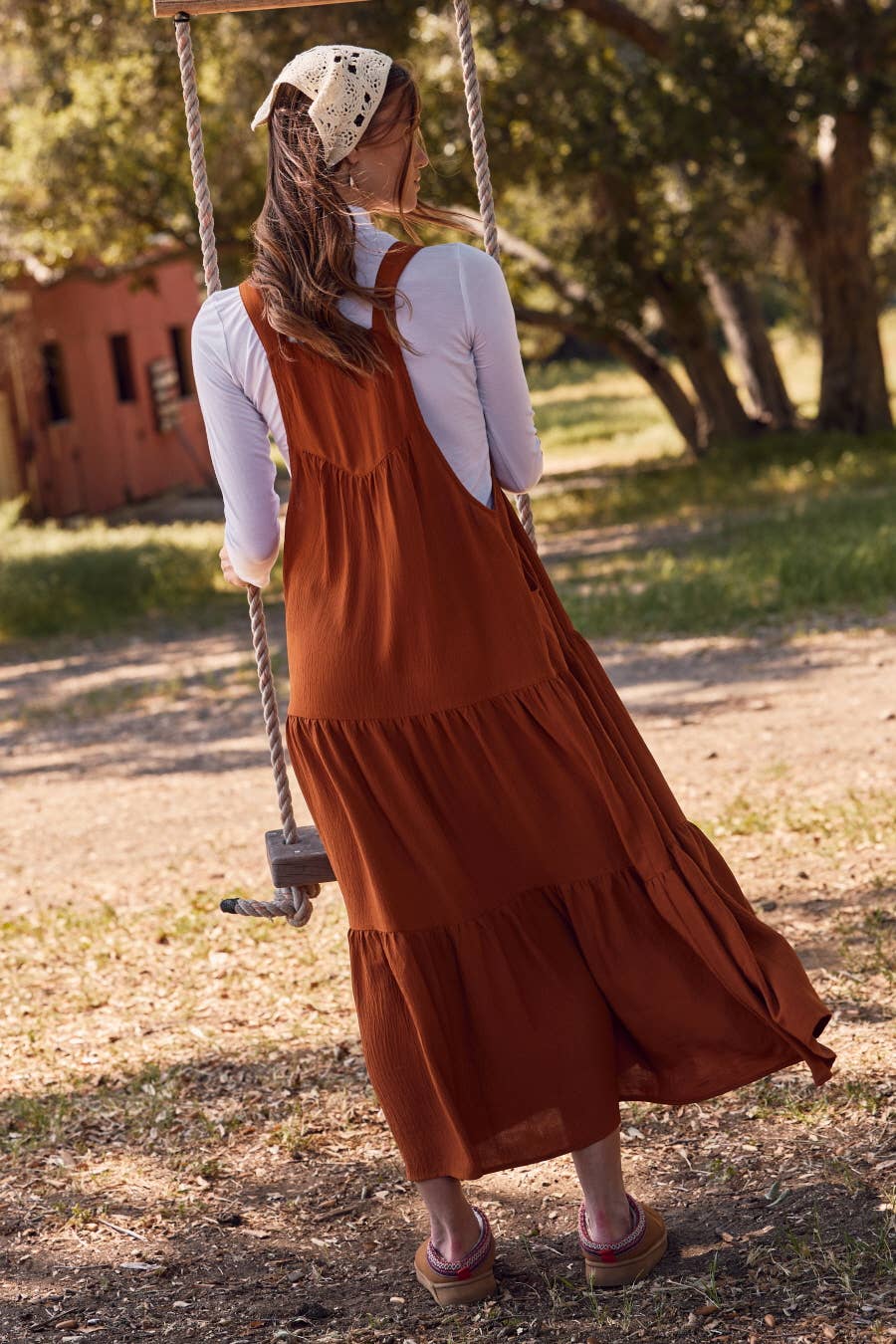 Savannah Tiered Midi Dress