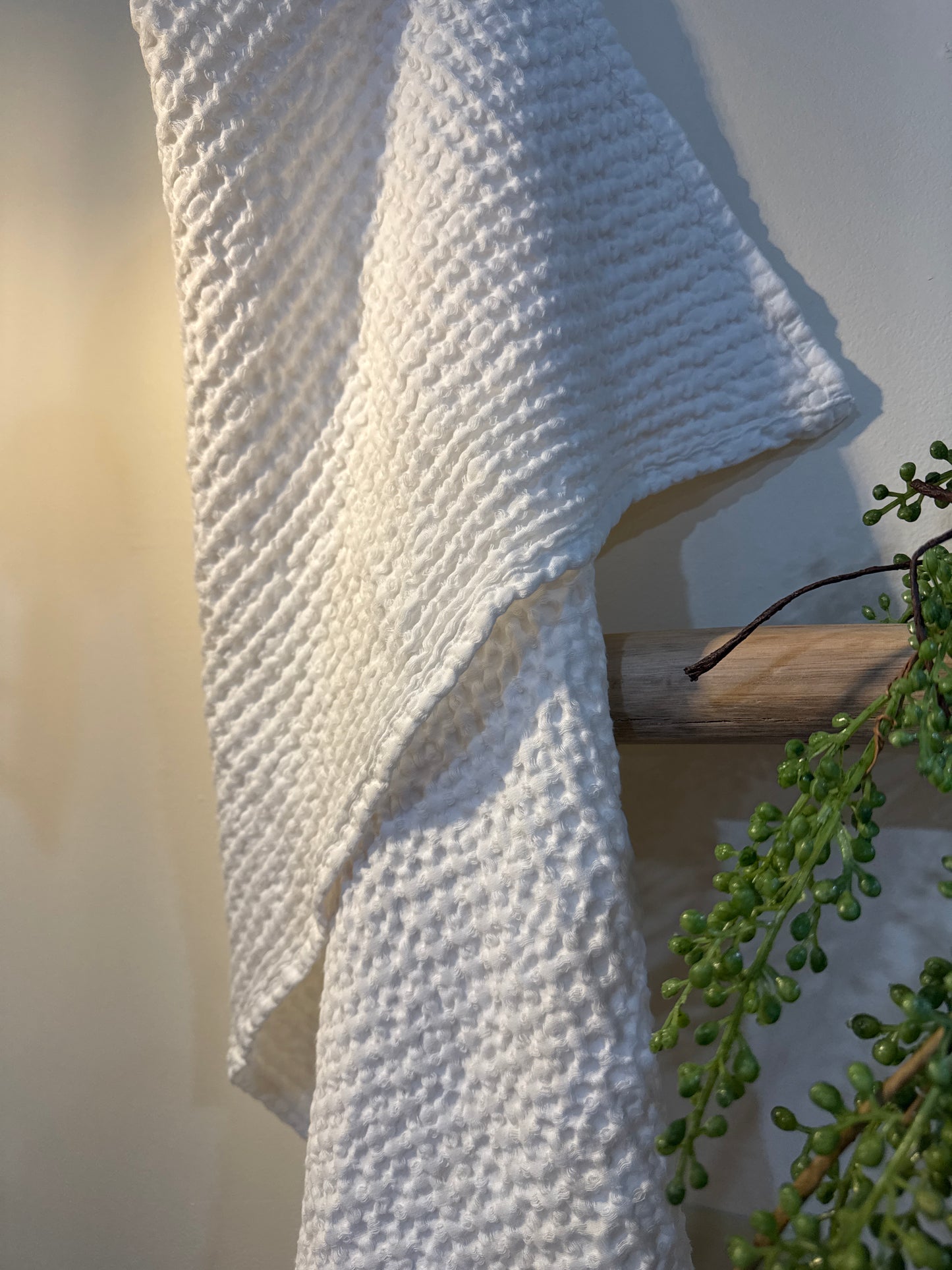 Organic Cotton Waffle Hand Towel