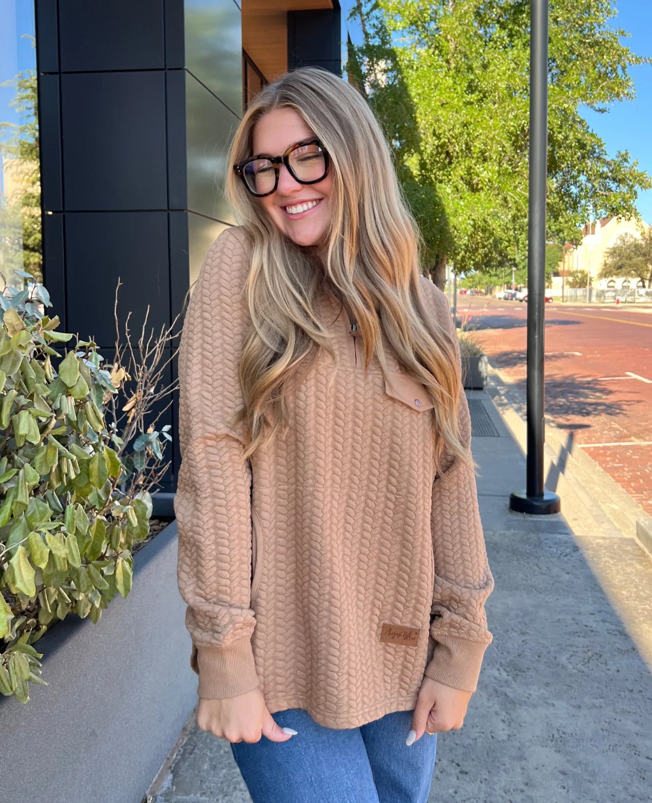Minley Quarter Zip Sweatshirt