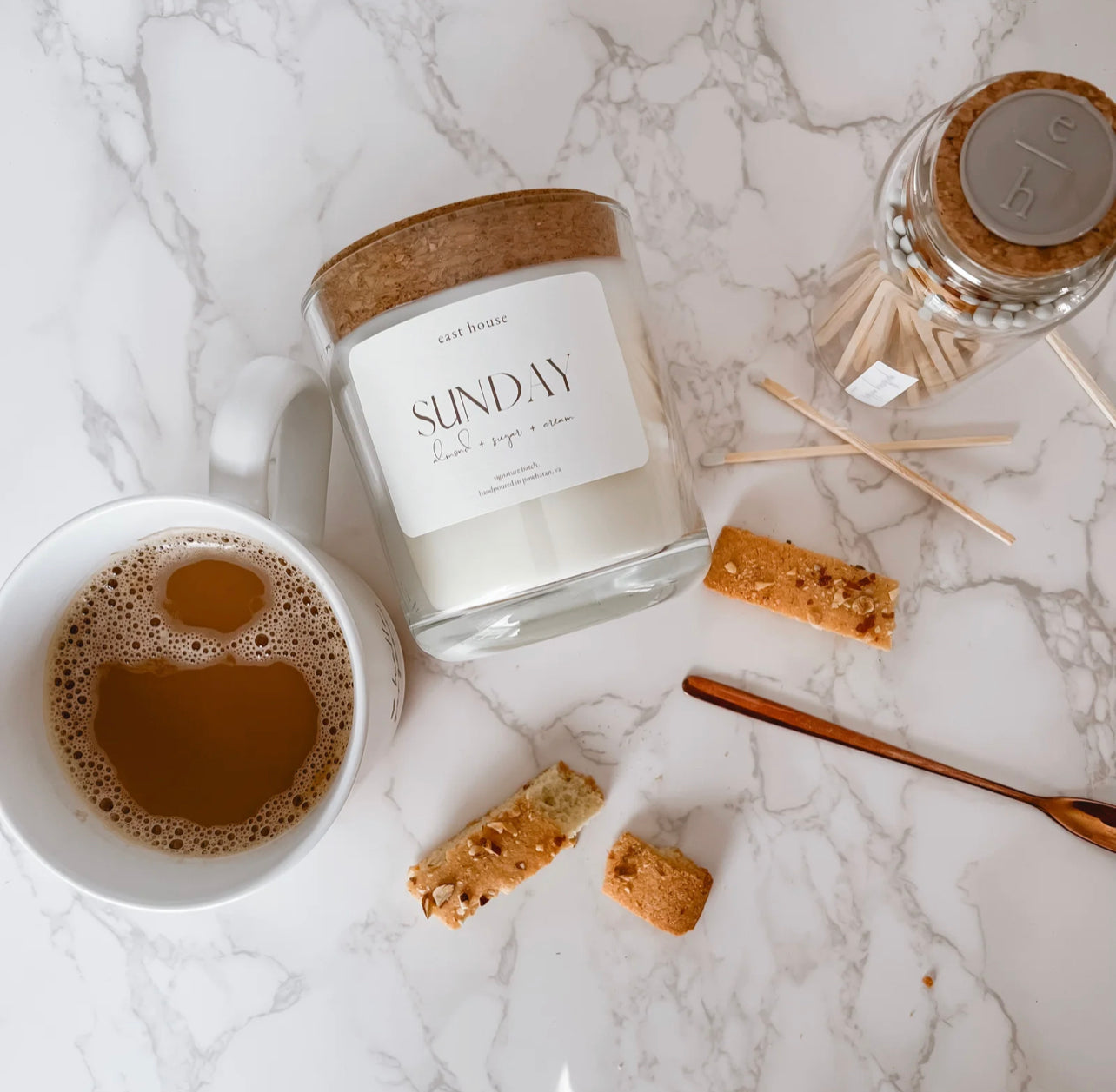 Luxe Soy Candle by East Lawn • Sunday Scent