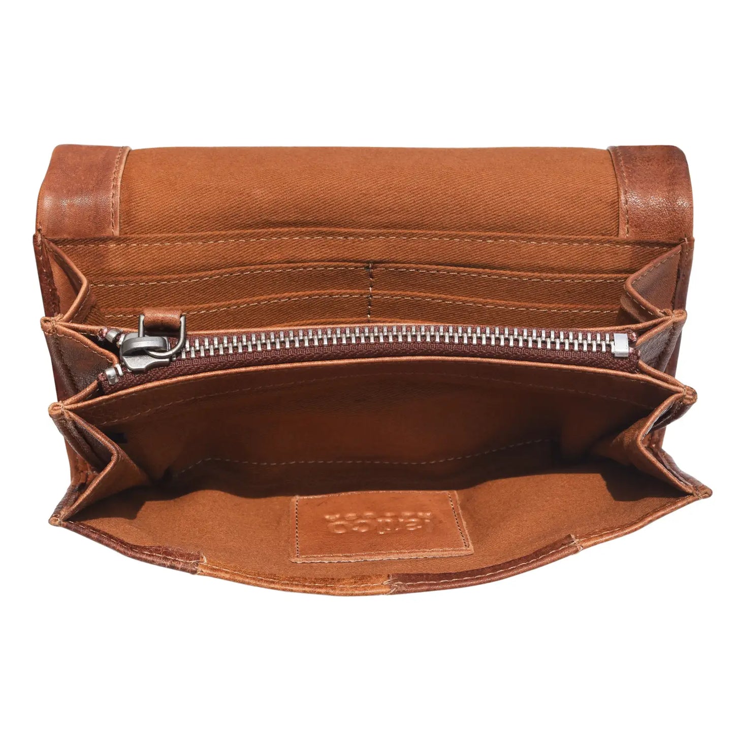 Genuine Leather Oat Patch Wallet