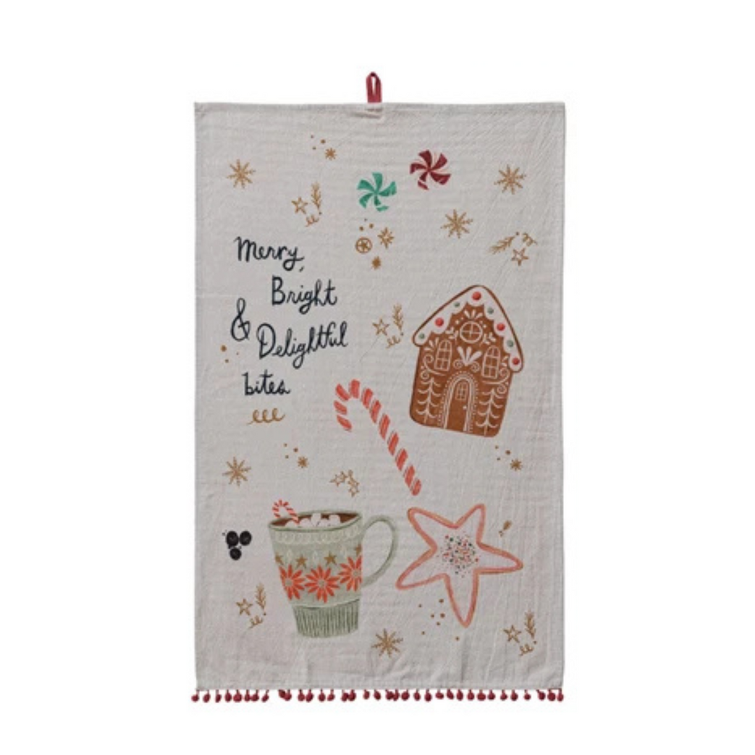Holiday Themed Tea Towel