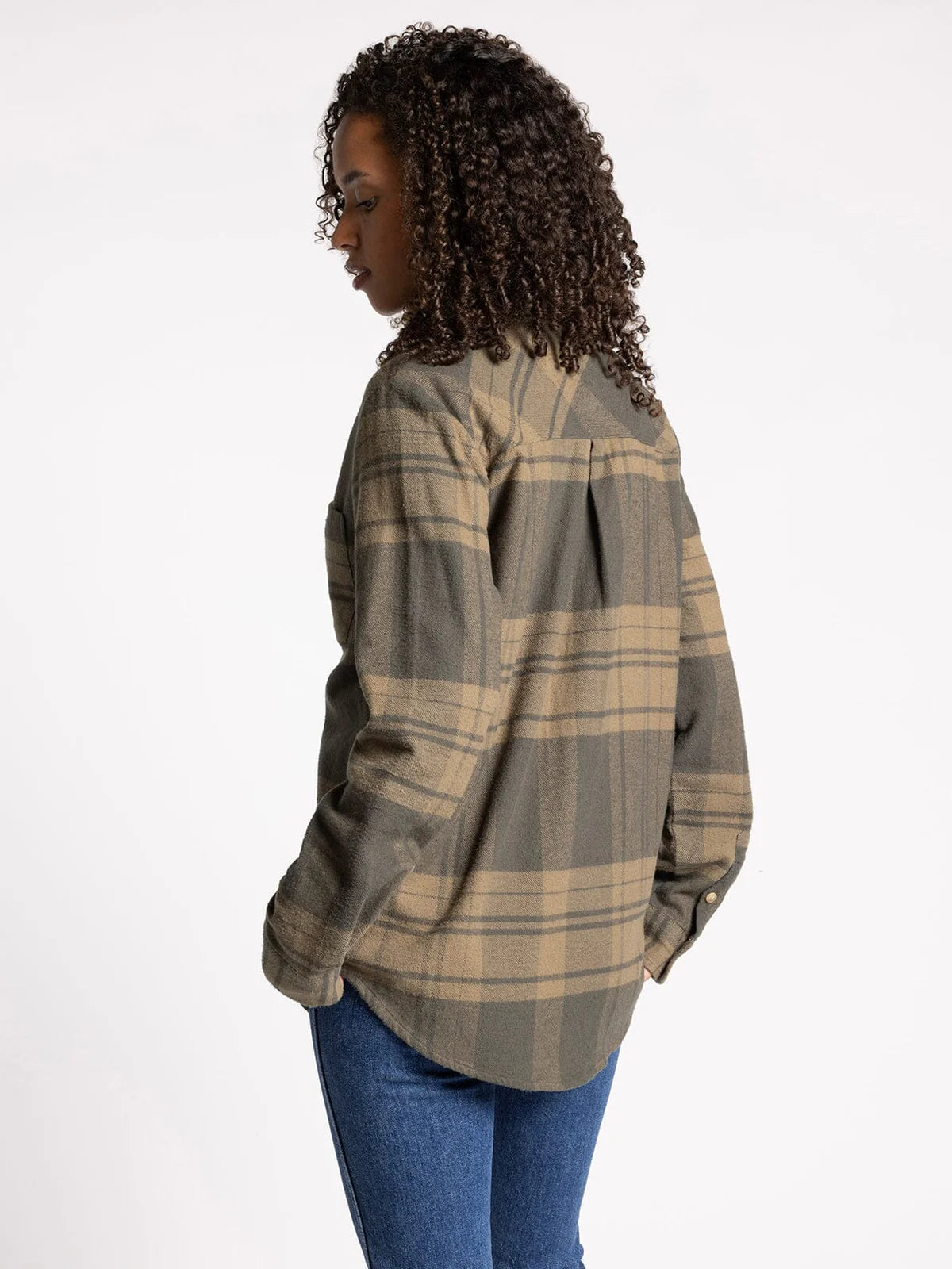LaRue Top in Moss