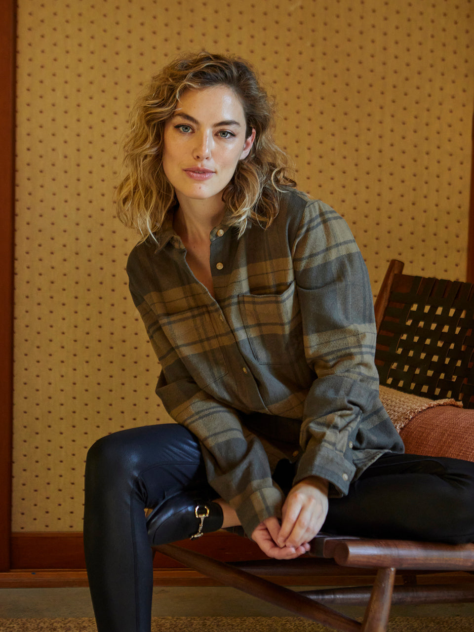 LaRue Top in Moss
