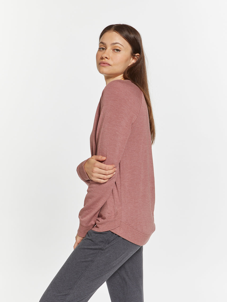 Bronwyn Top in Mahogany