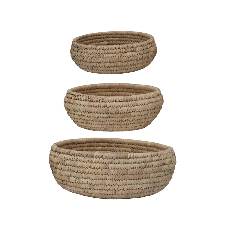 Round Grass Basket • 3 Sizes
