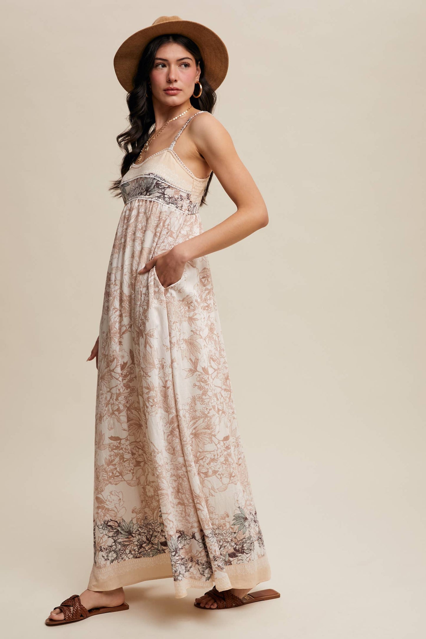 Ethereal Floral Maxi Dress