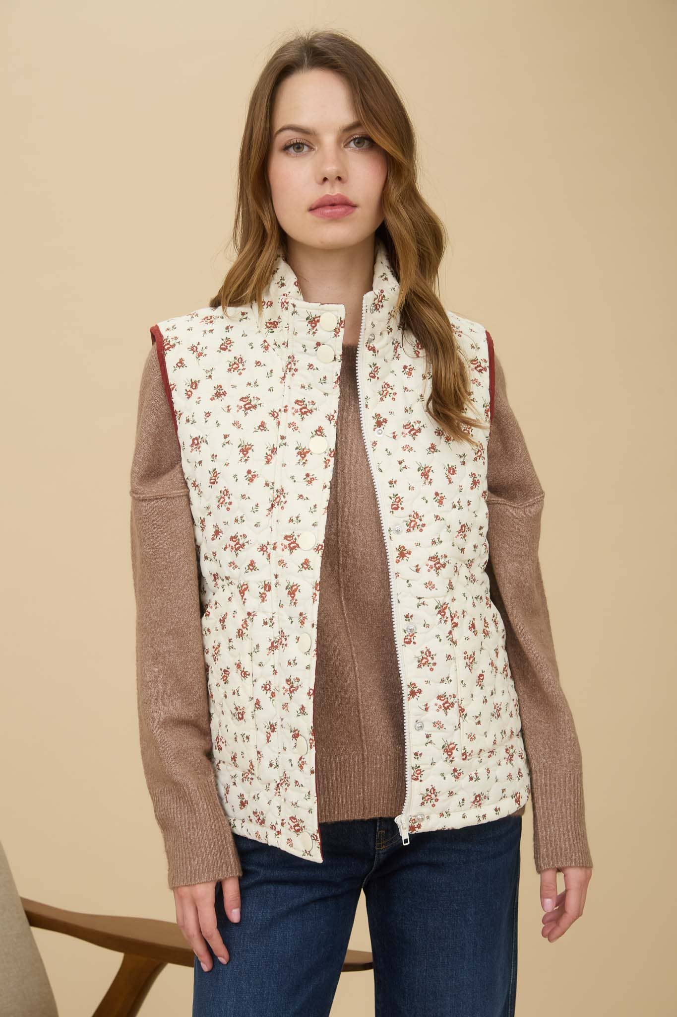 Lafayette Floral Vest
