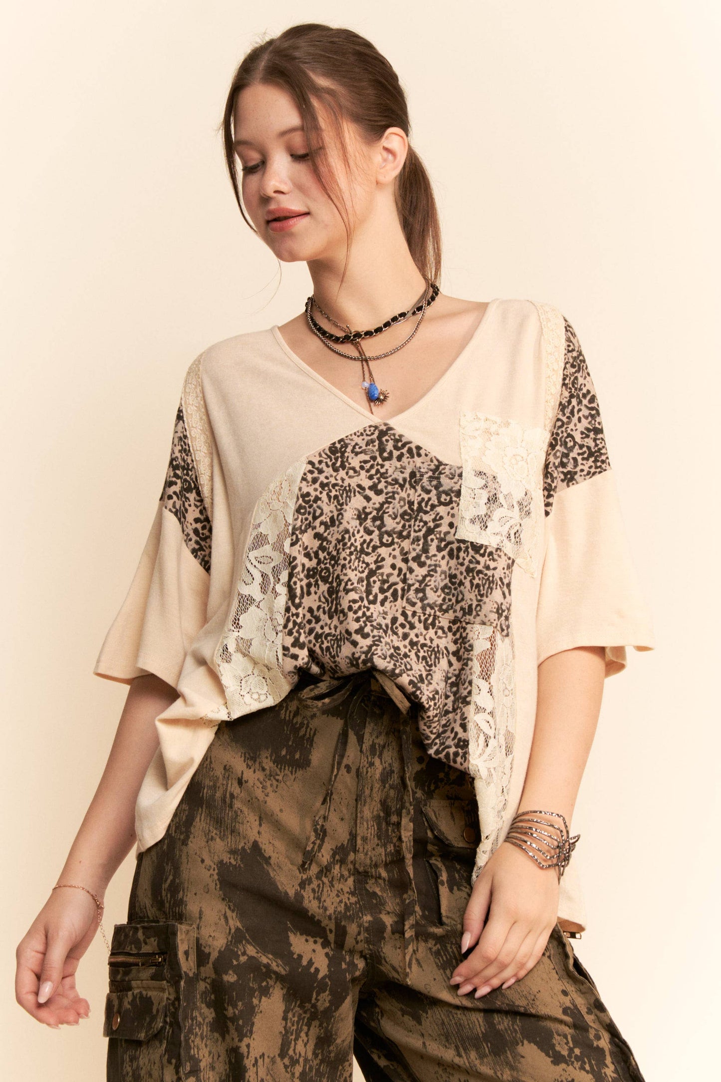 Boho Patchwork Top