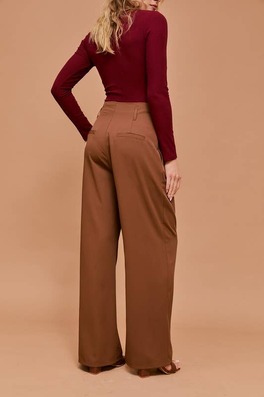 Katarina High Waist Wide Leg Pants