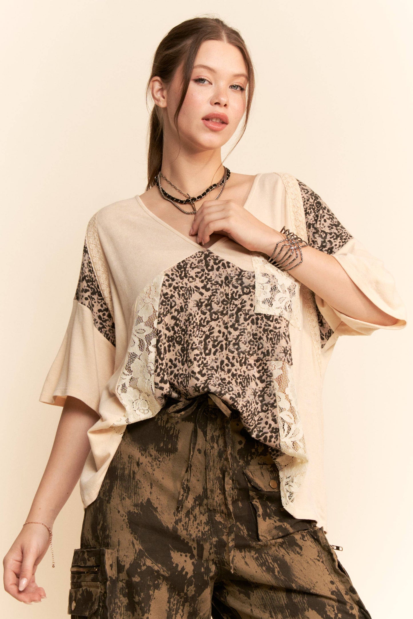 Boho Patchwork Top