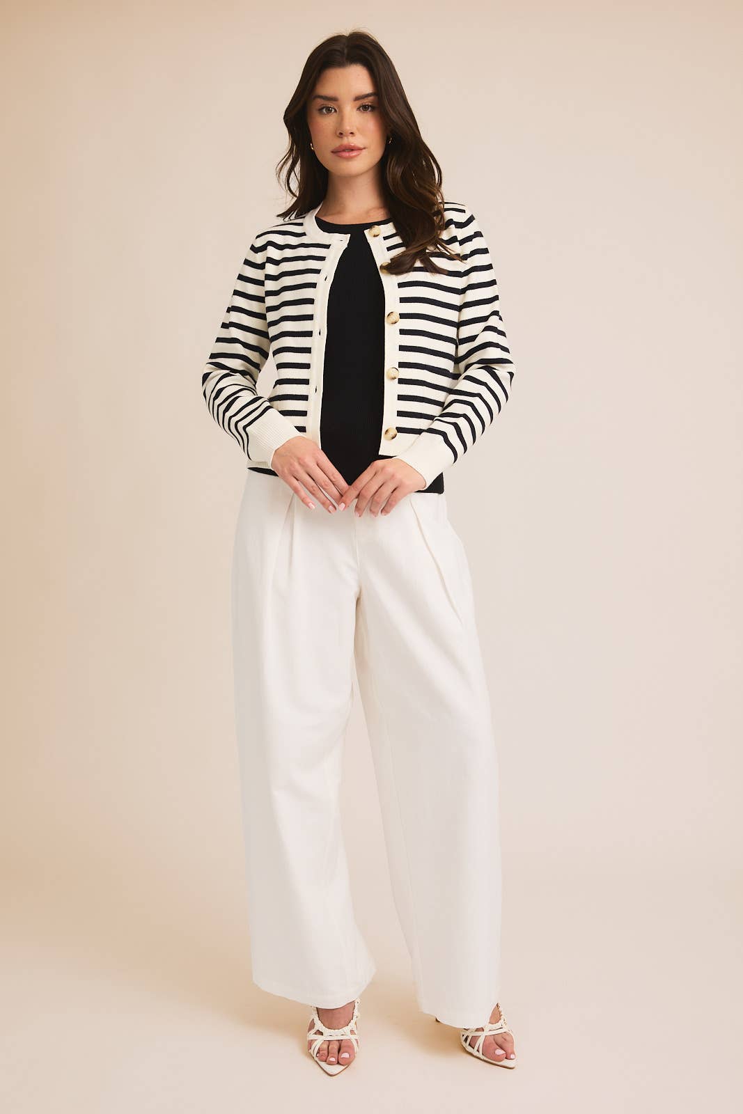 Cassie Striped Cardigan