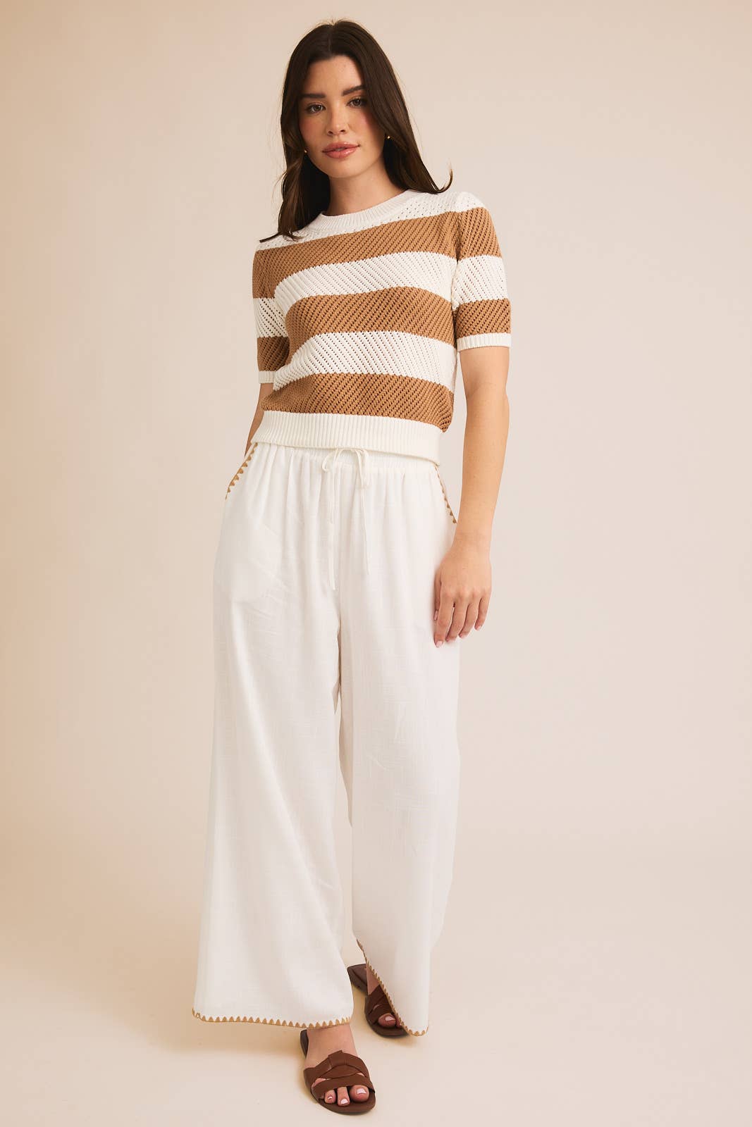 Anthropologi Striped Sweater