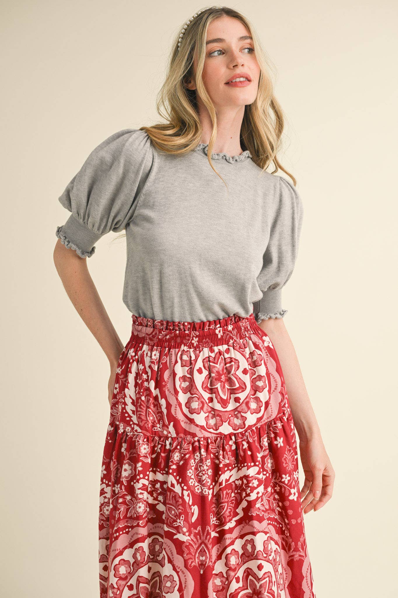 Charlie Puff Sleeve Sweater