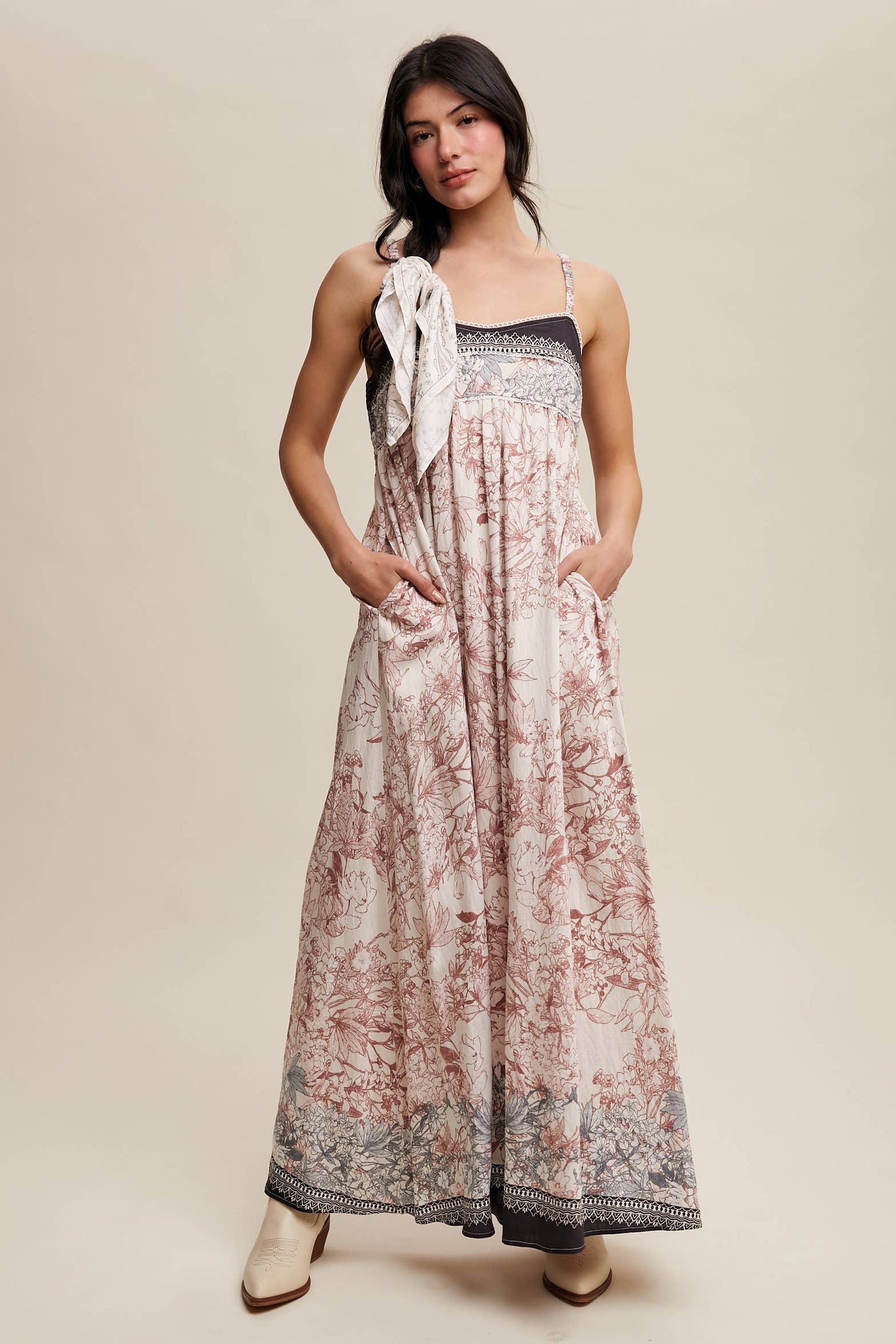 Ethereal Floral Maxi Dress