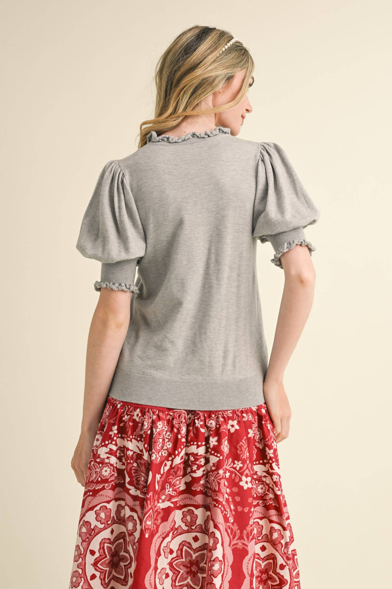Charlie Puff Sleeve Sweater