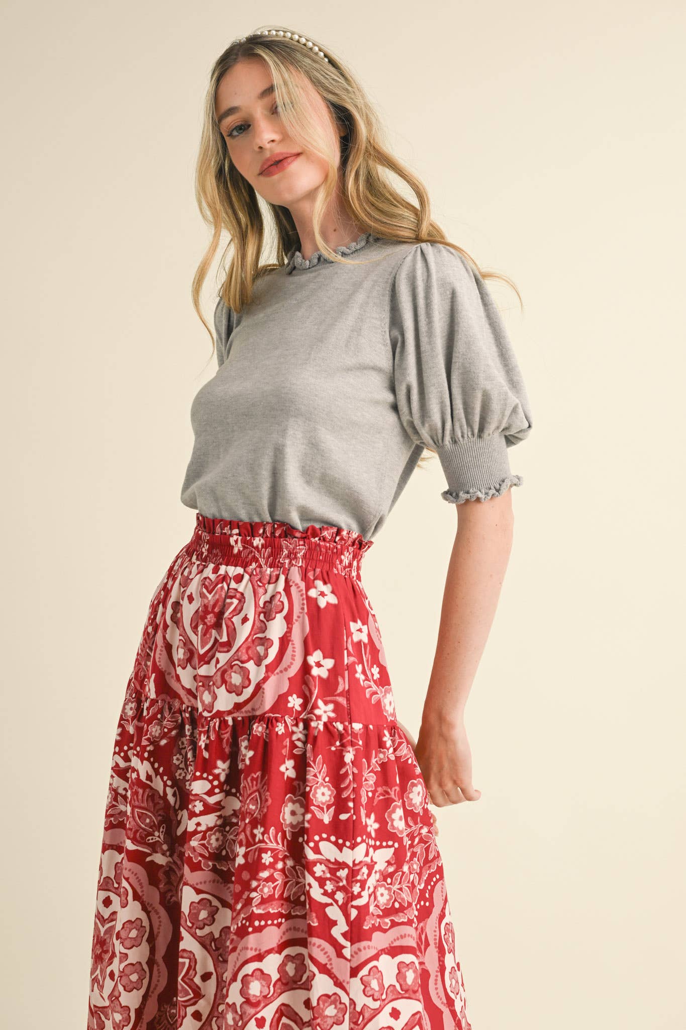 Charlie Puff Sleeve Sweater