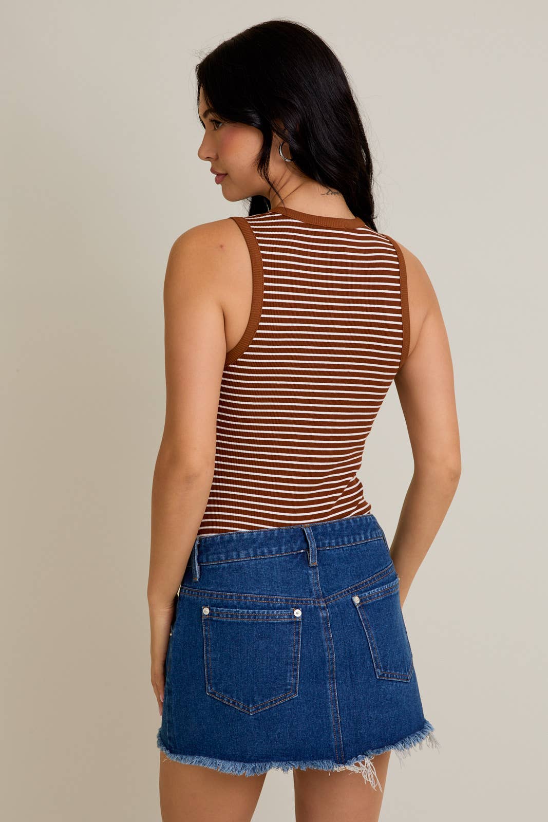Sunday Striped Bodysuit