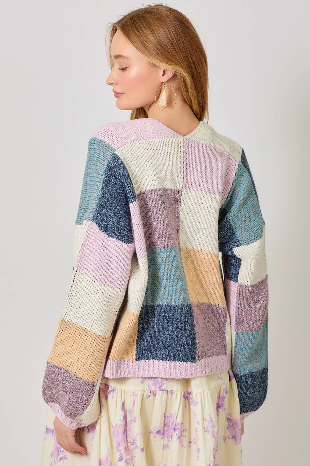 Color Mosaic Cardigan