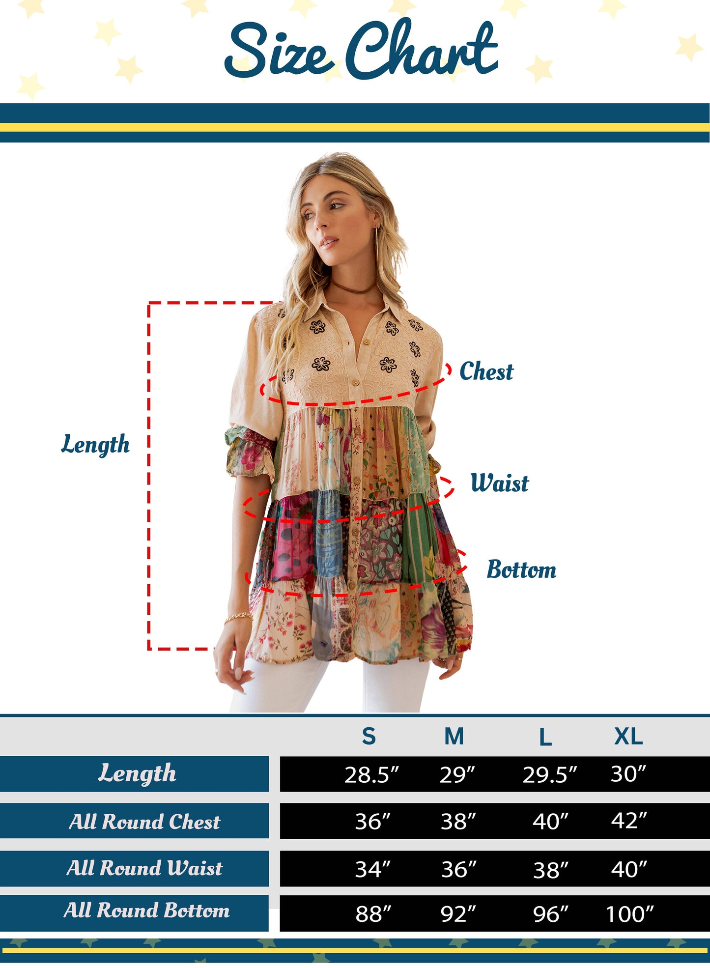 Western Boho Blouse