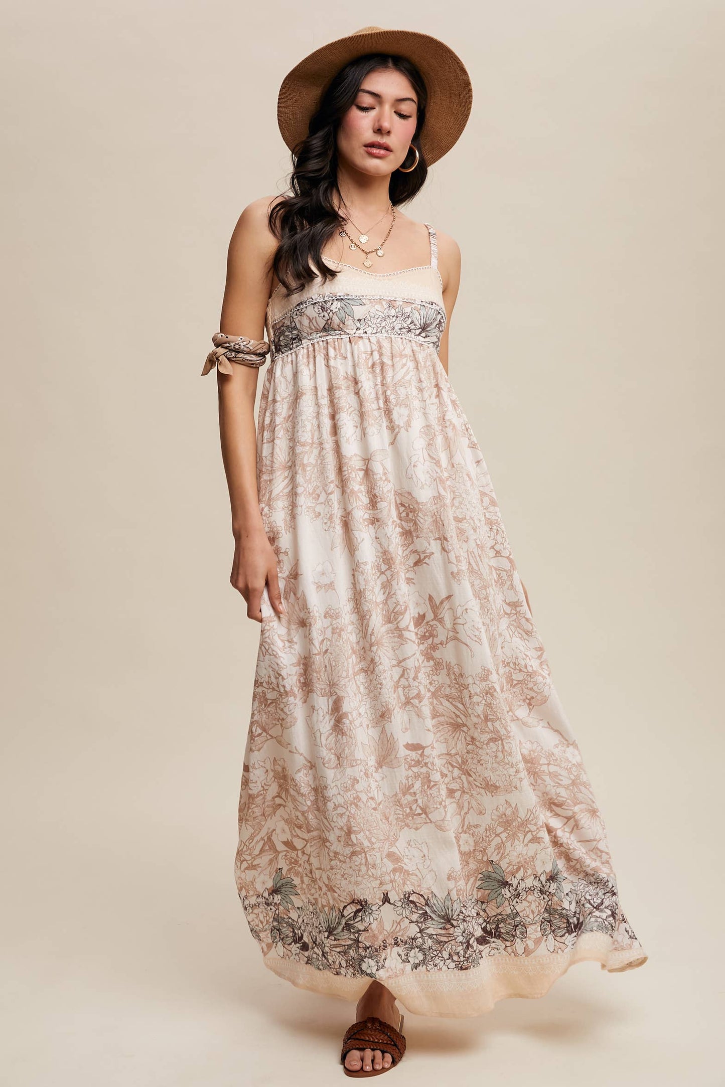 Ethereal Floral Maxi Dress