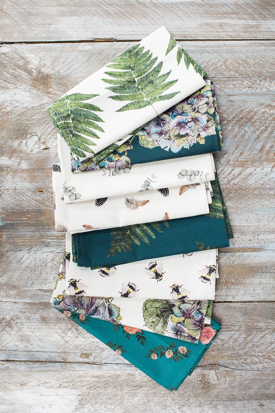 Hydrangea Pure Tea Towel