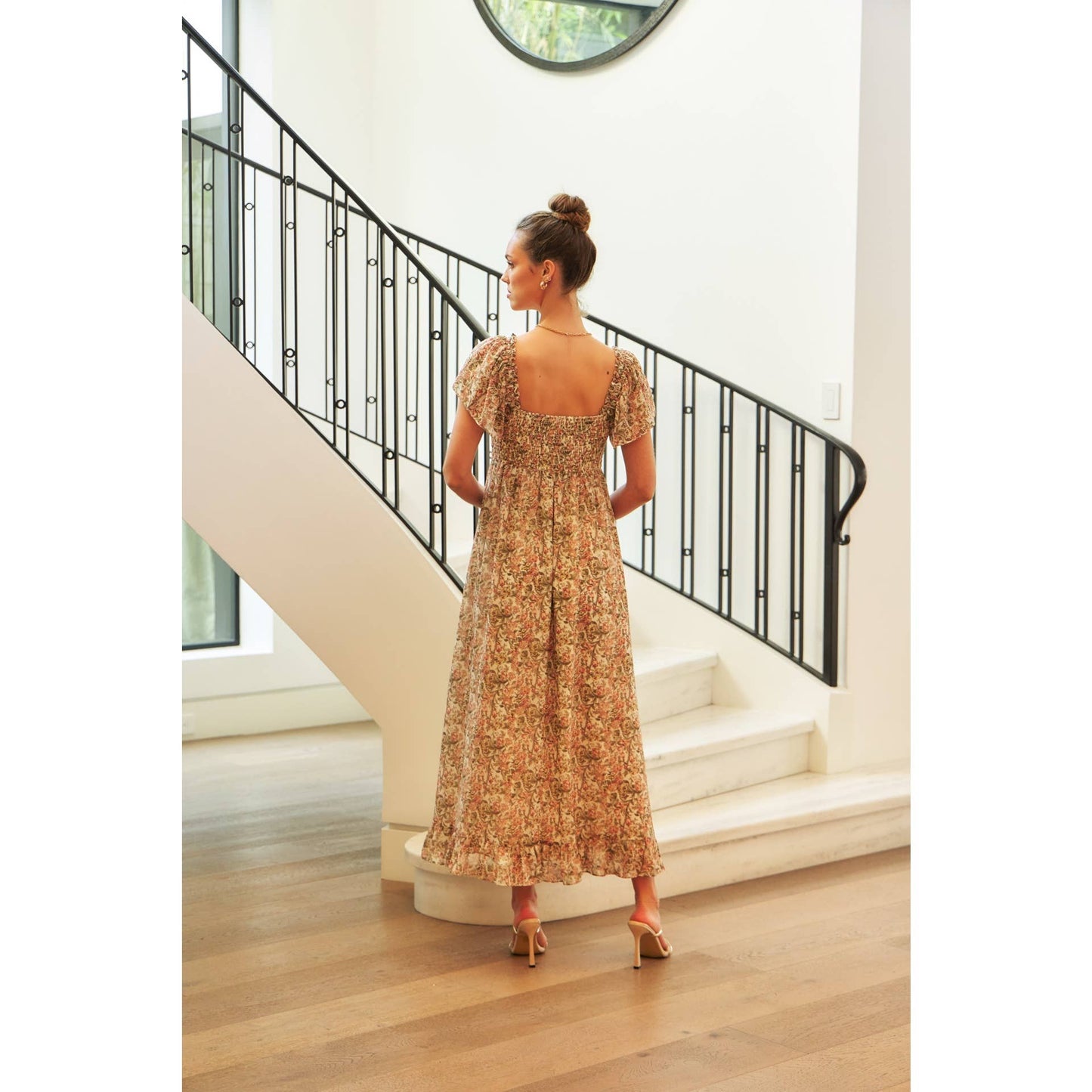 Flutter Maxi Sleeve Dress