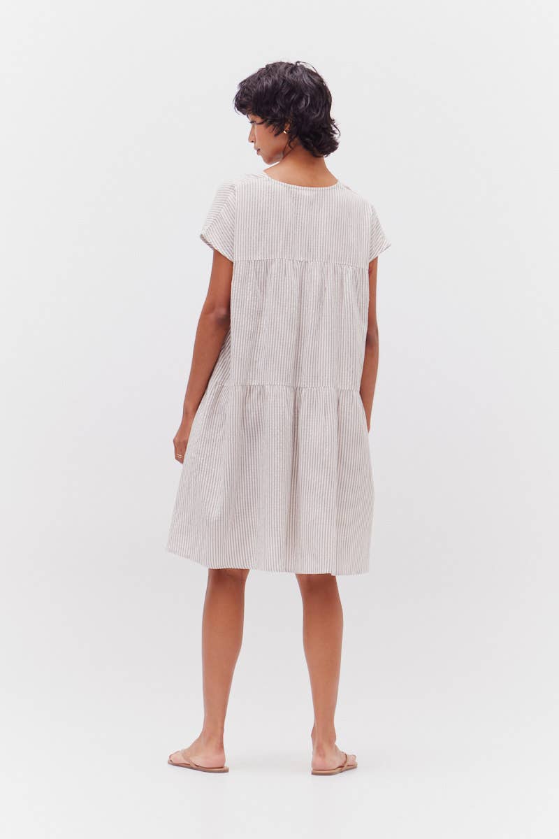 Cotton Striped Dress - NYC