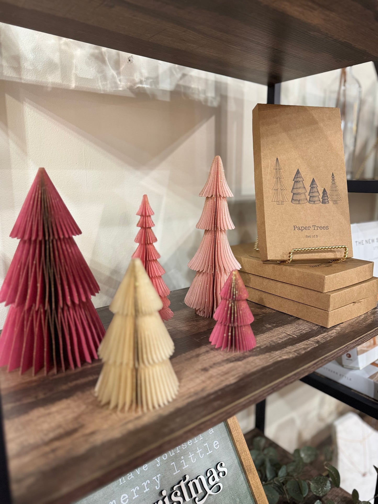 Honeycomb Paper Tree Set