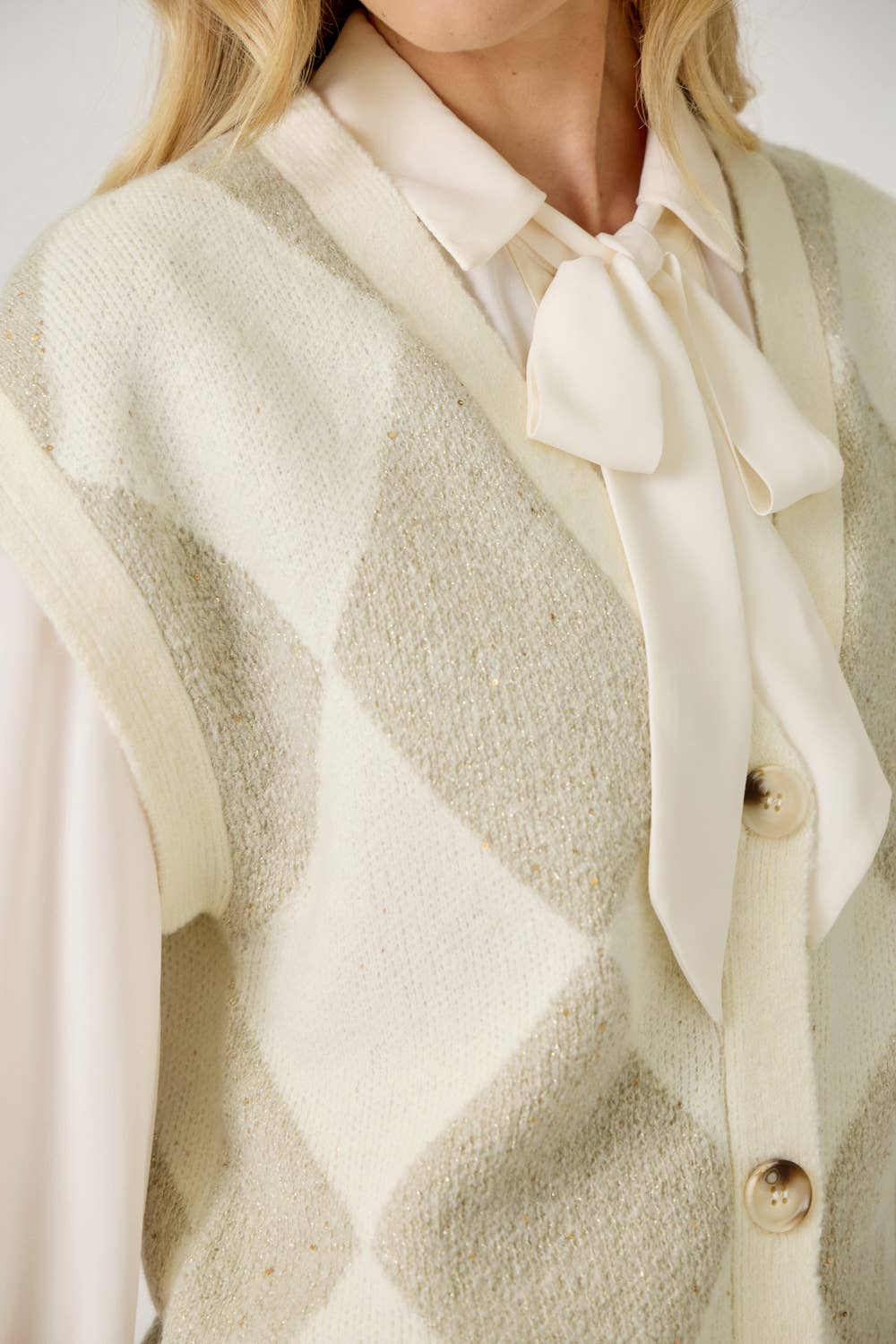 61140 Argyle Sweater Vest